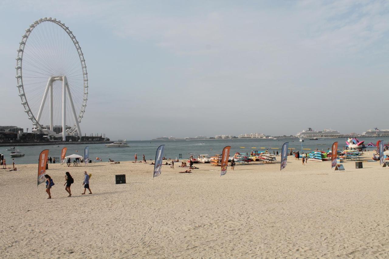 Newly Furnished One Bedroom Apartment Next To Metro & Beach In Marina Residence Dubai Esterno foto