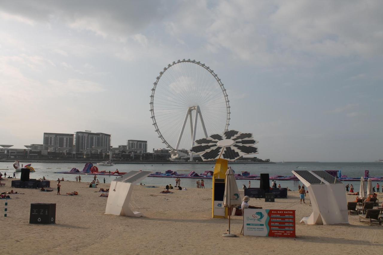 Newly Furnished One Bedroom Apartment Next To Metro & Beach In Marina Residence Dubai Esterno foto